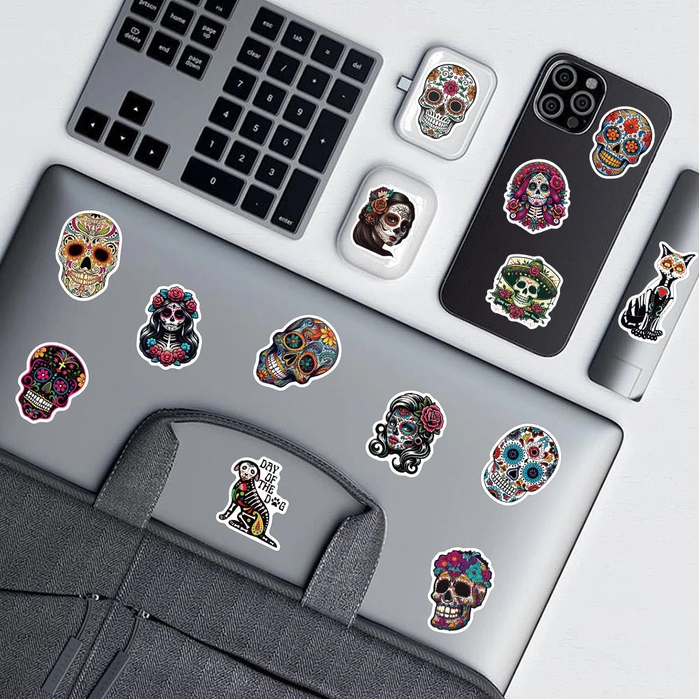 Mexico Day of the Dead Stickers - NY GIftcraft