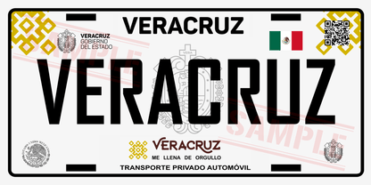 Mexico Decorative Car license Plate, US standard size 12 x 6 in. - NY GIftcraft