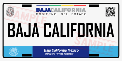 Mexico Decorative Car license Plate, US standard size 12 x 6 in. - NY GIftcraft