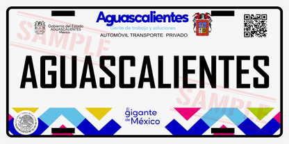 Mexico Decorative Car license Plate, US standard size 12 x 6 in. - NY GIftcraft