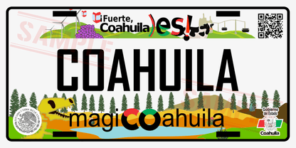 Mexico Decorative Car license Plate, US standard size 12 x 6 in. - NY GIftcraft