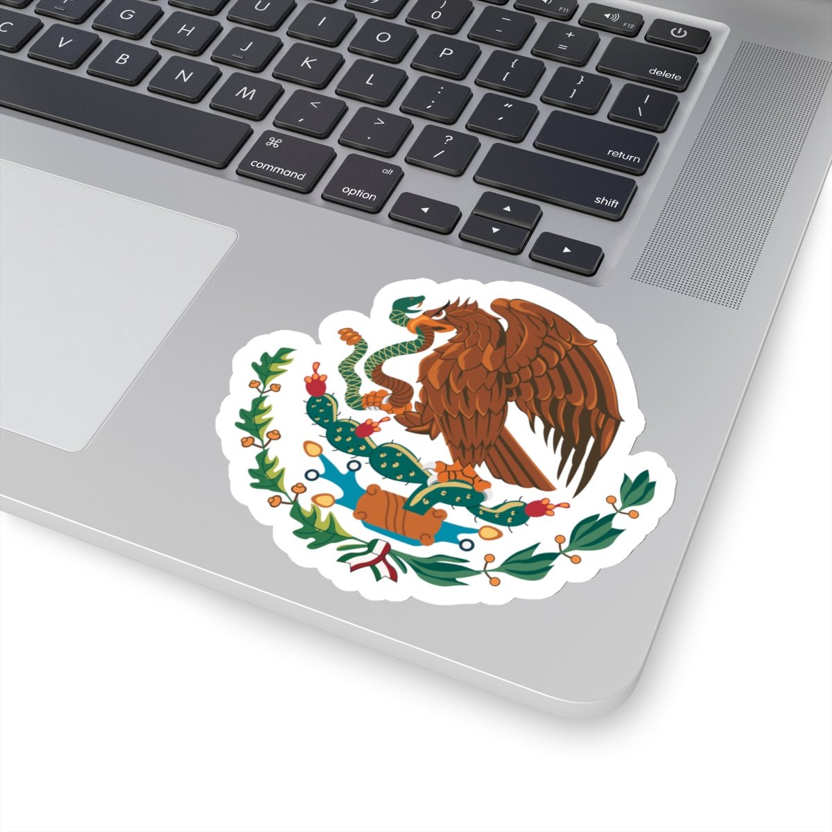 Mexico Flag Shield Kiss - Cut Stickers - NY GIftcraft