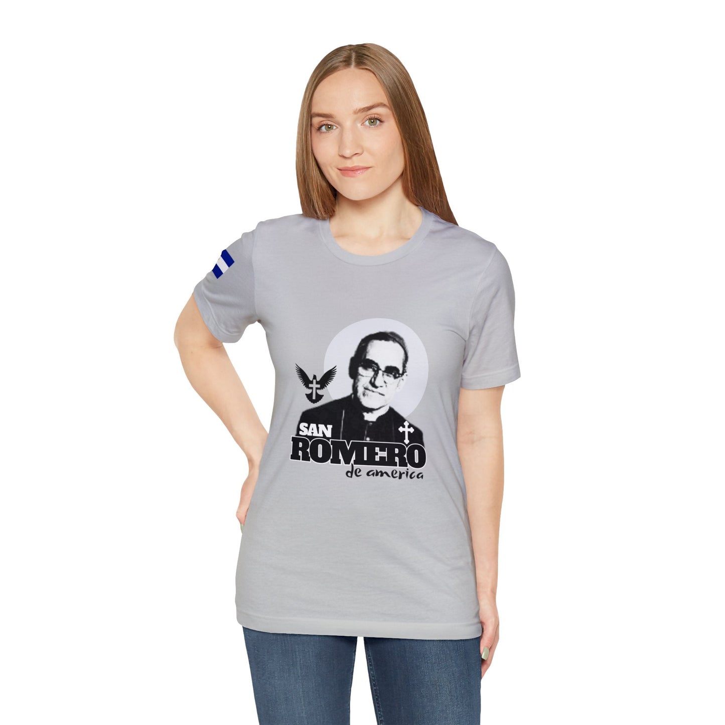 Monseñor Oscar Arnulfo Romero T-shirt | San Romero de América | El Salvador Unisex 100% cotton T-shirt - NY GIftcraft