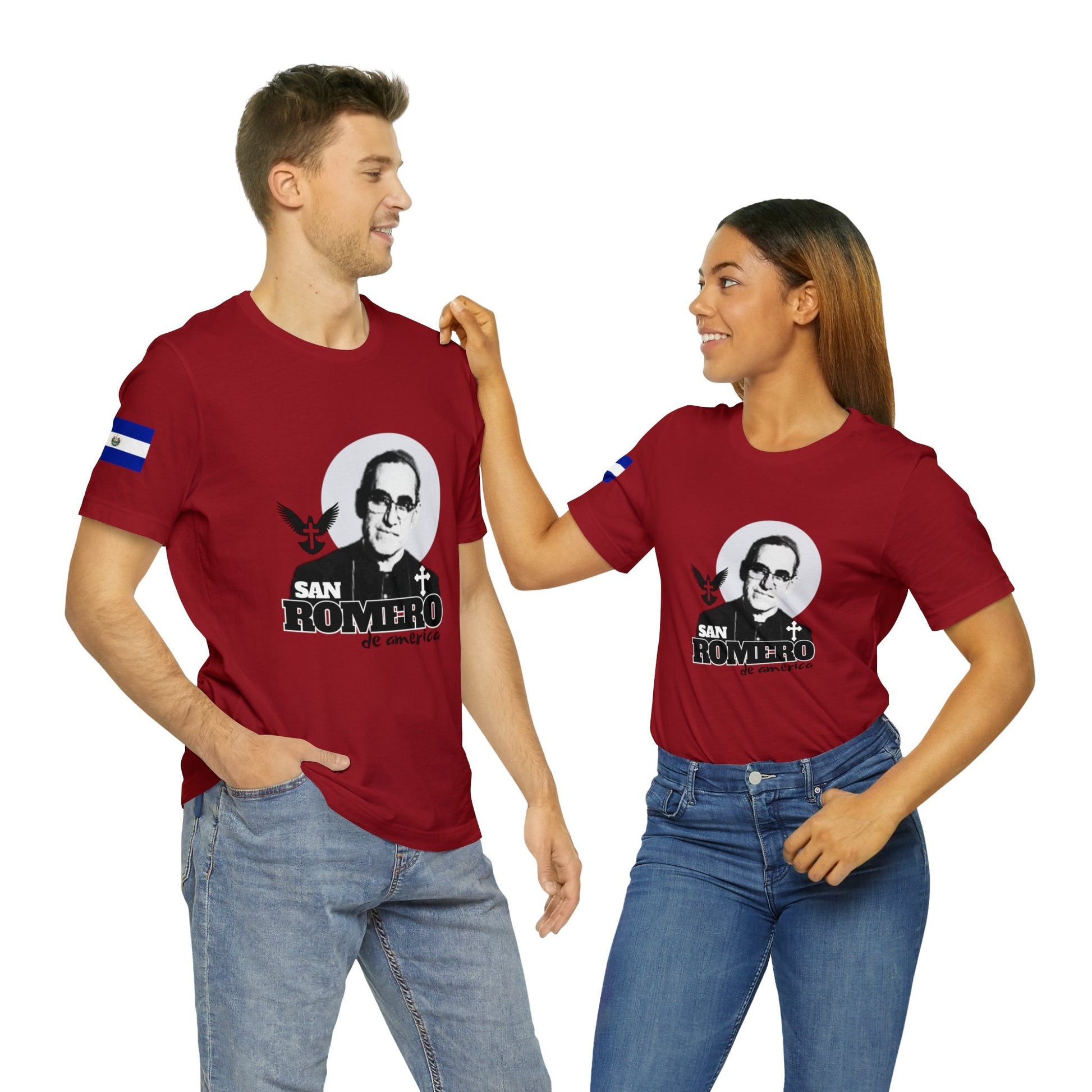 Monseñor Oscar Arnulfo Romero T-shirt | San Romero de América | El Salvador Unisex 100% cotton T-shirt - NY GIftcraft