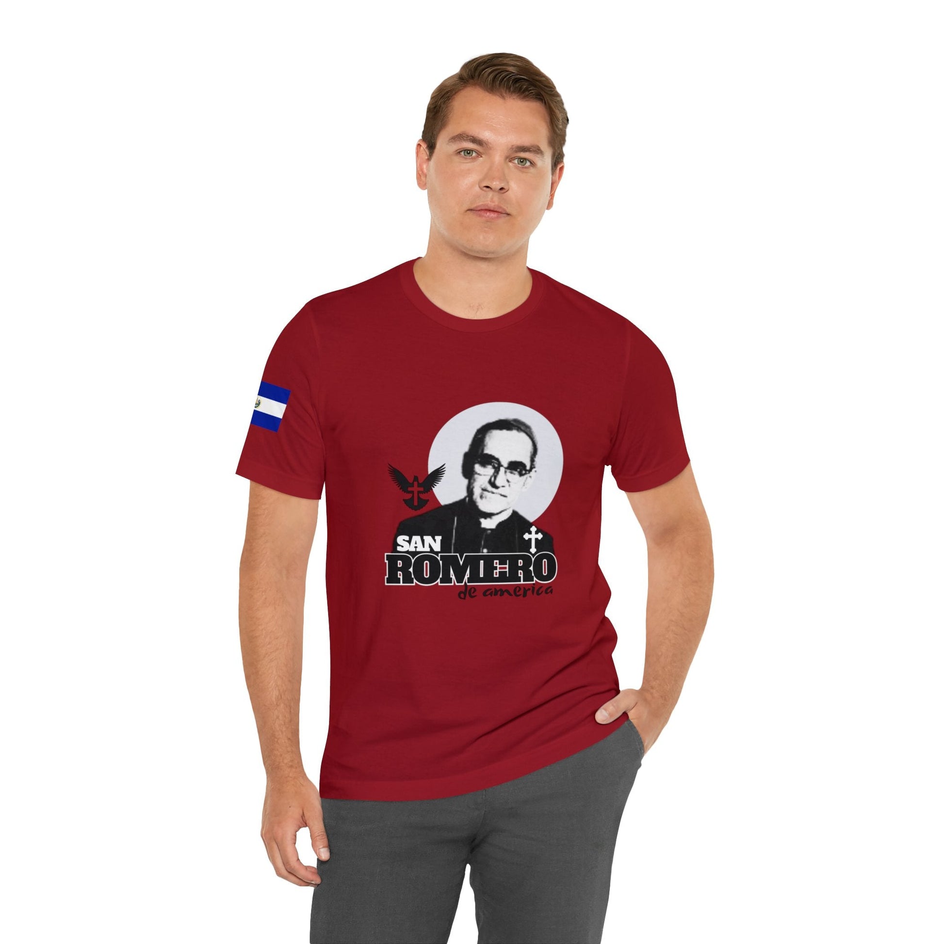 Monseñor Oscar Arnulfo Romero T-shirt | San Romero de América | El Salvador Unisex 100% cotton T-shirt - NY GIftcraft