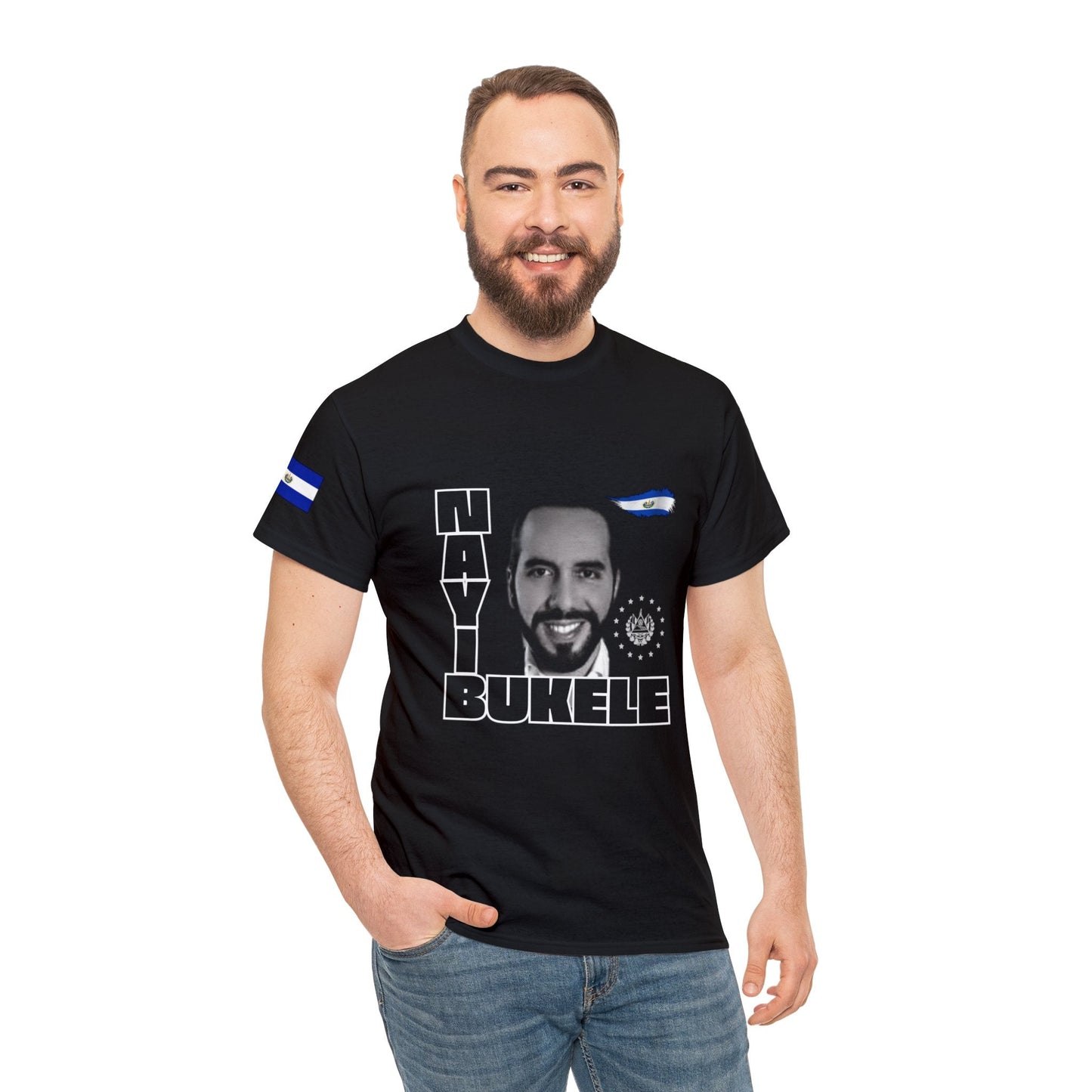 Nayib Bukele Presidente de El Salvador Unisex T-Shirt | El Salvador T-Shirt | - NY GIftcraft