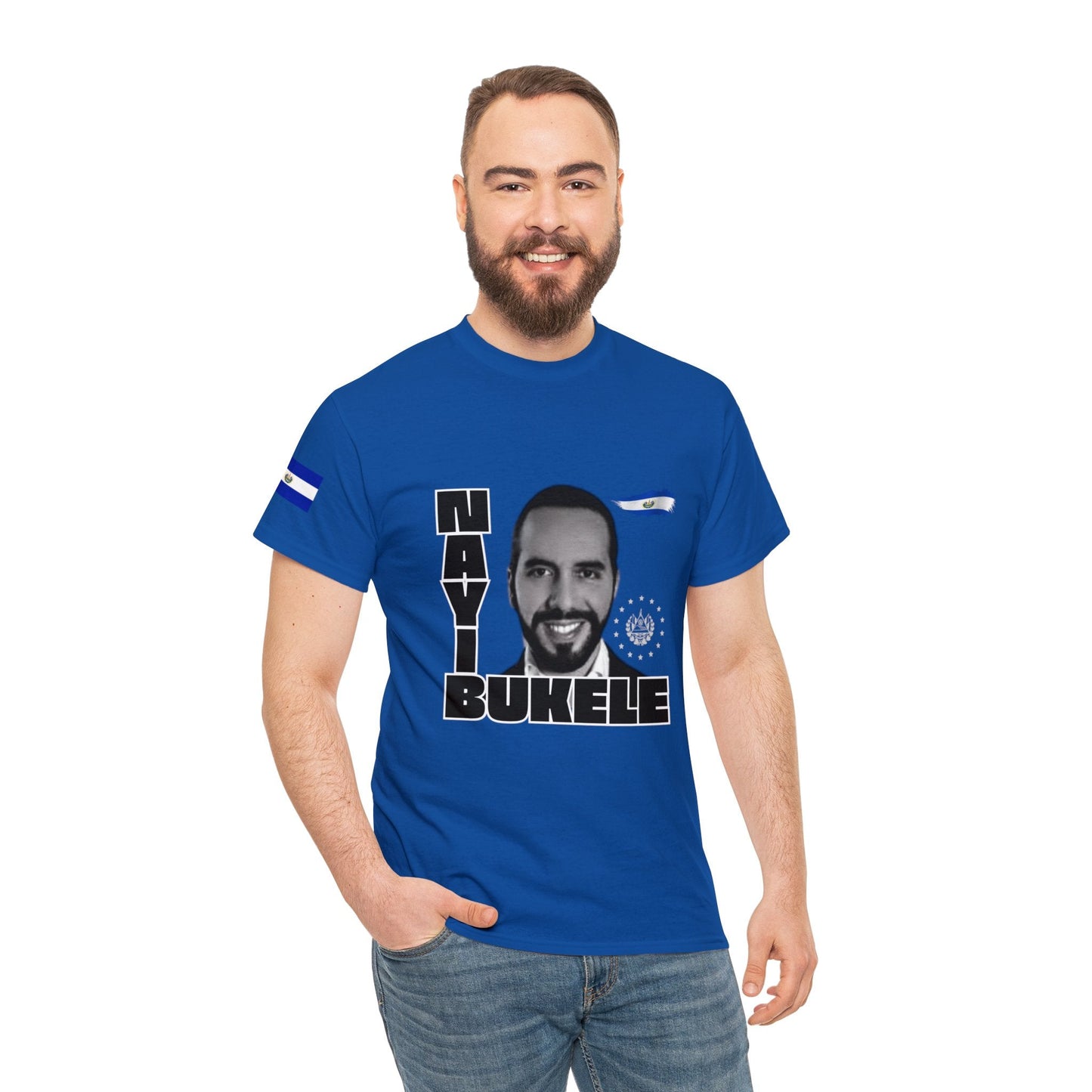 Nayib Bukele Presidente de El Salvador Unisex T-Shirt | El Salvador T-Shirt | - NY GIftcraft