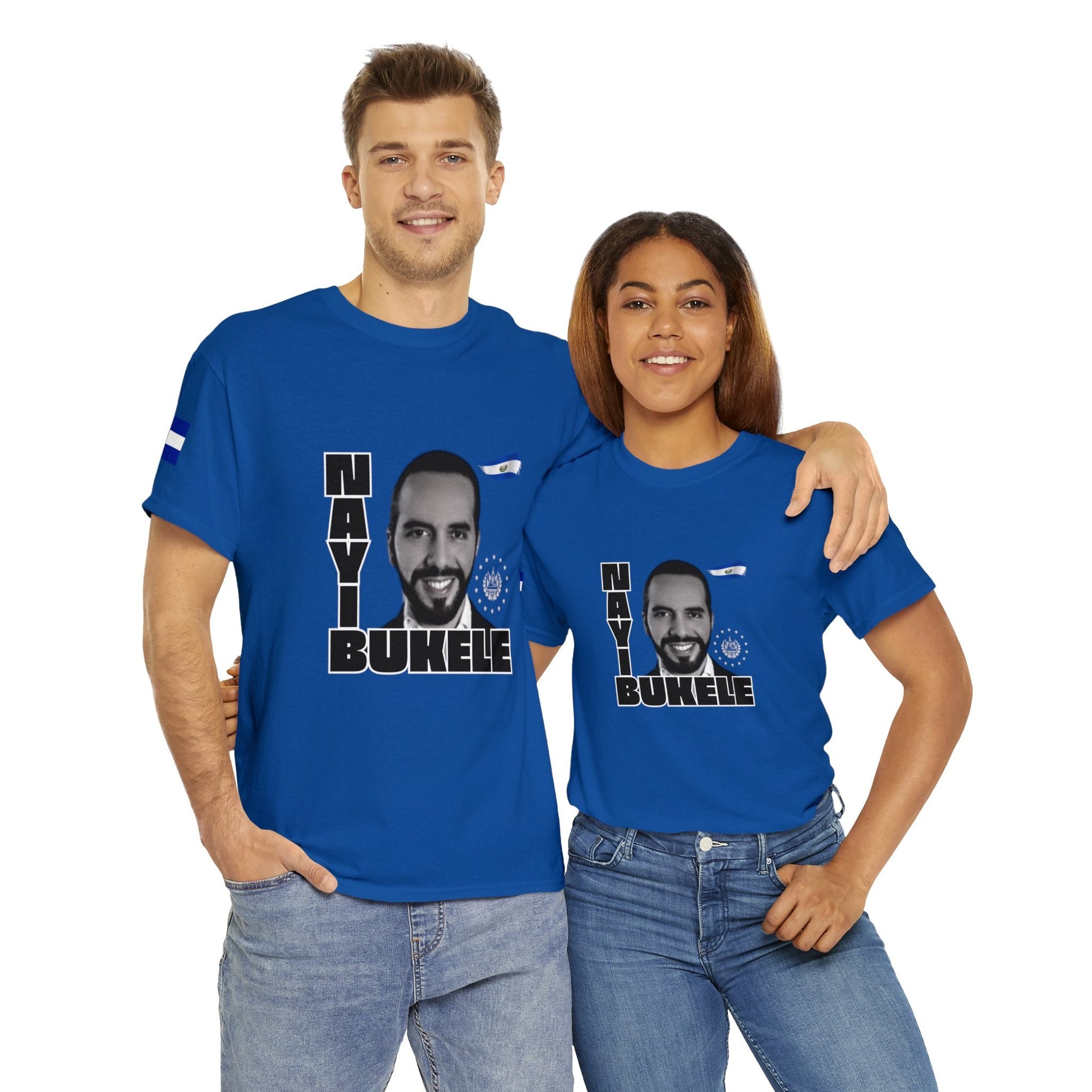 Nayib Bukele Presidente de El Salvador Unisex T-Shirt | El Salvador T-Shirt | - NY GIftcraft