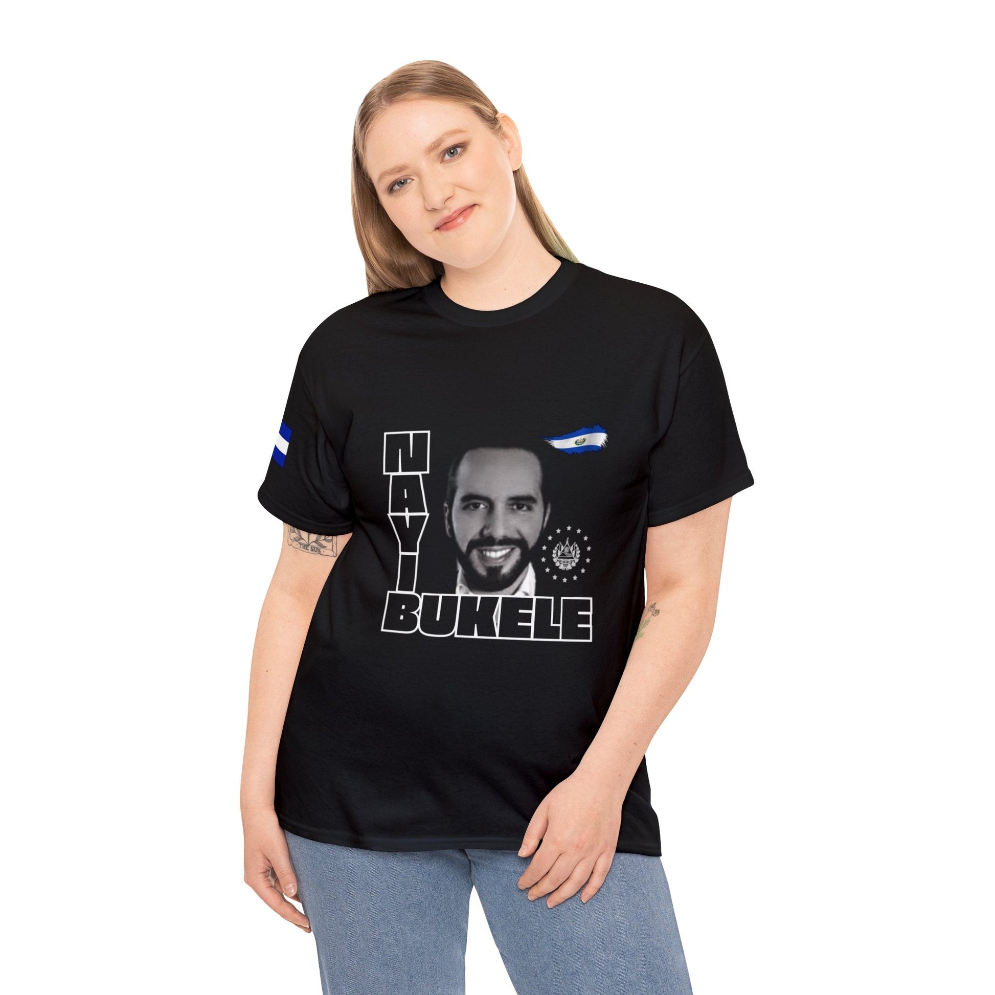 Nayib Bukele Presidente de El Salvador Unisex T-Shirt | El Salvador T-Shirt | - NY GIftcraft