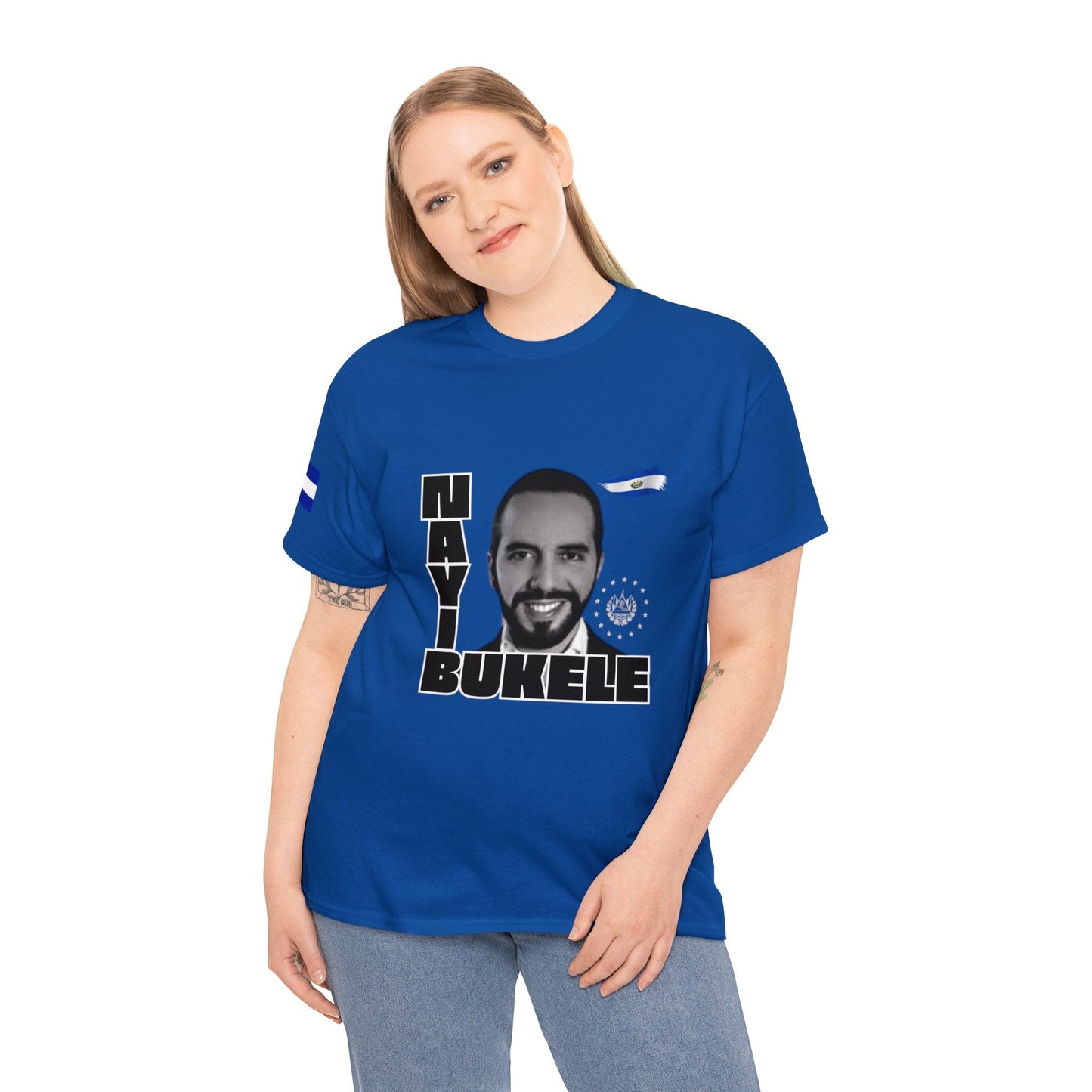 Nayib Bukele Presidente de El Salvador Unisex T-Shirt | El Salvador T-Shirt | - NY GIftcraft