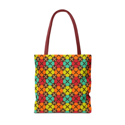 New - Multicolored Flowers New York Tote Bag - NY GIftcraft