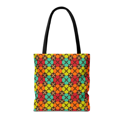 New - Multicolored Flowers New York Tote Bag - NY GIftcraft