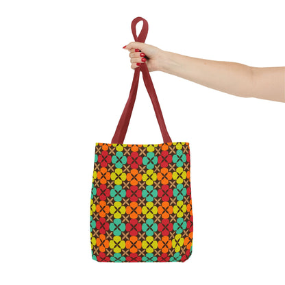 New - Multicolored Flowers New York Tote Bag - NY GIftcraft