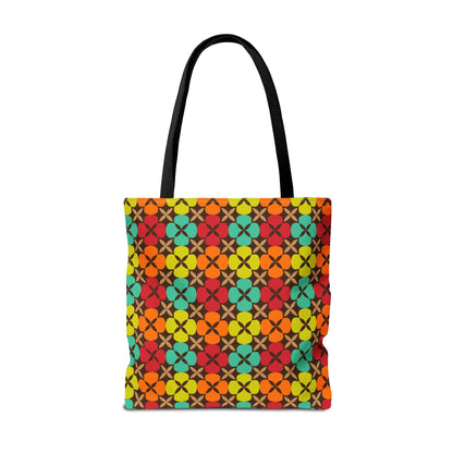 New - Multicolored Flowers New York Tote Bag - NY GIftcraft