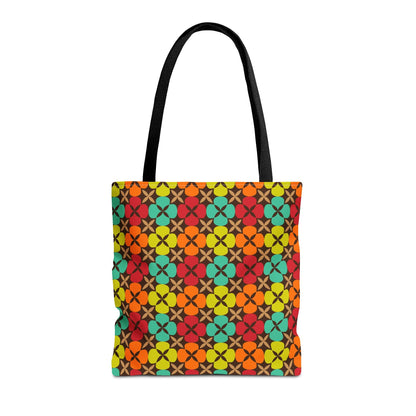 New - Multicolored Flowers New York Tote Bag - NY GIftcraft