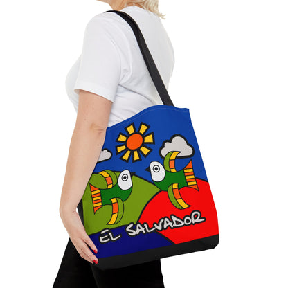 Pajaros El Salvador Tote Bag | El Salvador | Perfect gift for any ocation | high - quality polyester - NY GIftcraft