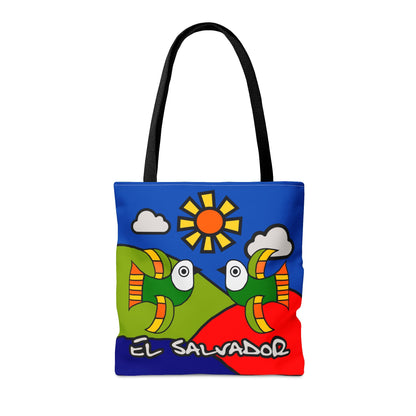 Pajaros El Salvador Tote Bag | El Salvador | Perfect gift for any ocation | high - quality polyester - NY GIftcraft