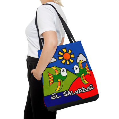 Pajaros El Salvador Tote Bag | El Salvador | Perfect gift for any ocation | high - quality polyester - NY GIftcraft