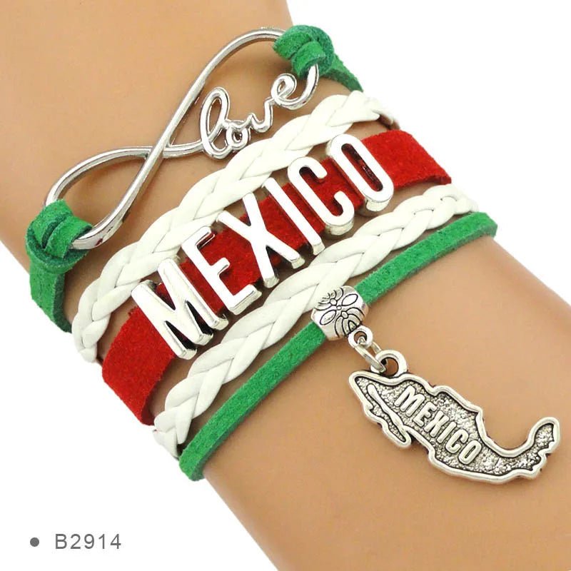 Puerto Rican and Mexican bracelets, unisex - NY GIftcraft