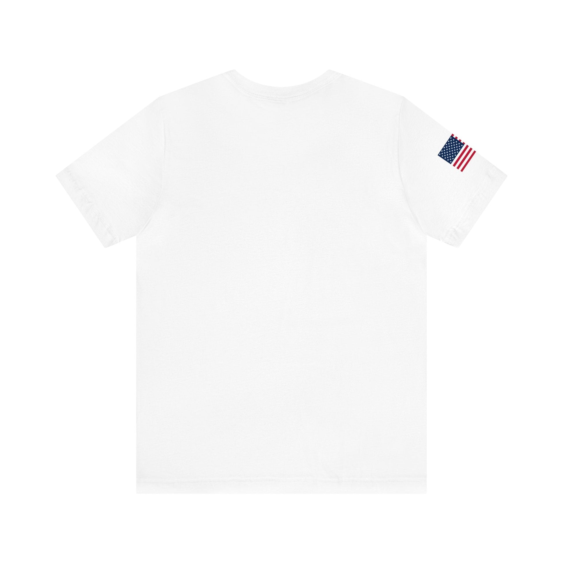 Puerto Rico, PR, Flag and Map, Thick Cotton T-shirt. Unisex - NY GIftcraft