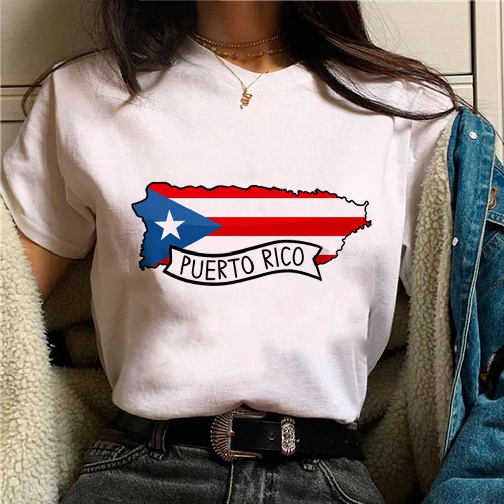 Puerto Rico t-shirts women funny graphic - NY GIftcraft