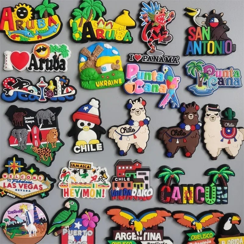 PVC fridge magnets to decorate your fridge or office - NY GIftcraft