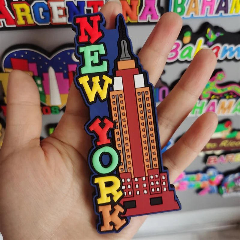 PVC fridge magnets to decorate your fridge or office - NY GIftcraft