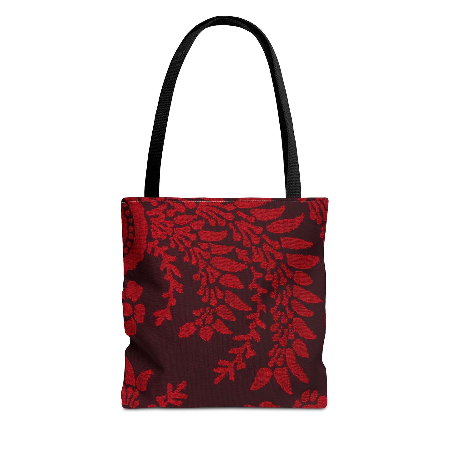 Red Flowers Tote Bag | Perfect gift for any ocation | high - quality polyester - NY GIftcraft