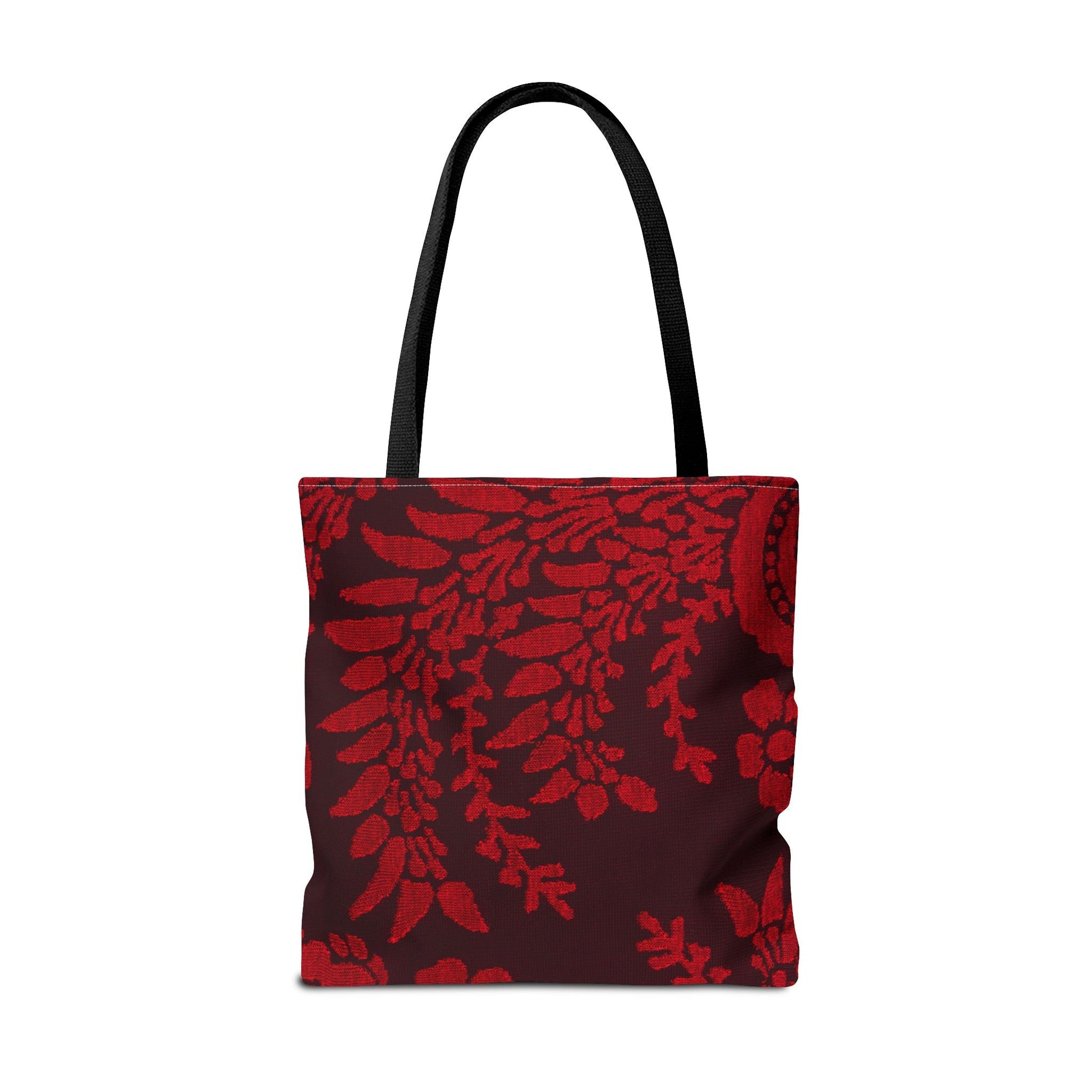 Red Flowers Tote Bag | Perfect gift for any ocation | high - quality polyester - NY GIftcraft