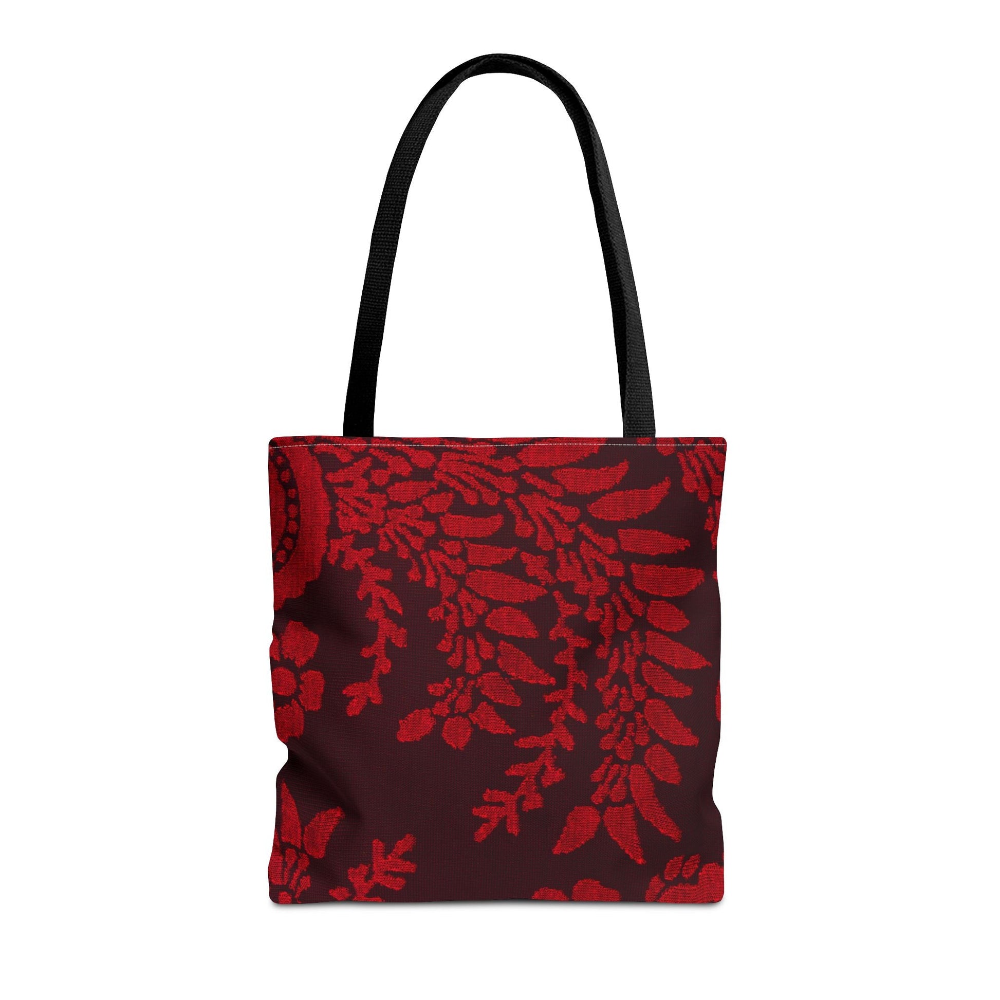 Red Flowers Tote Bag | Perfect gift for any ocation | high - quality polyester - NY GIftcraft