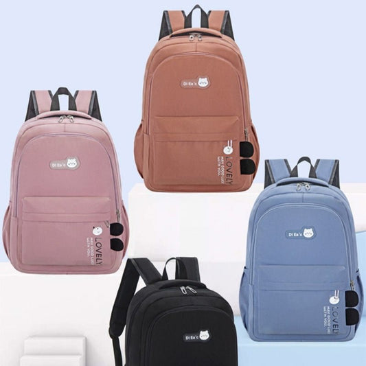 Schoolbag Fashion Casual Large Capacity Multi - functional Backpack - NY GIftcraft