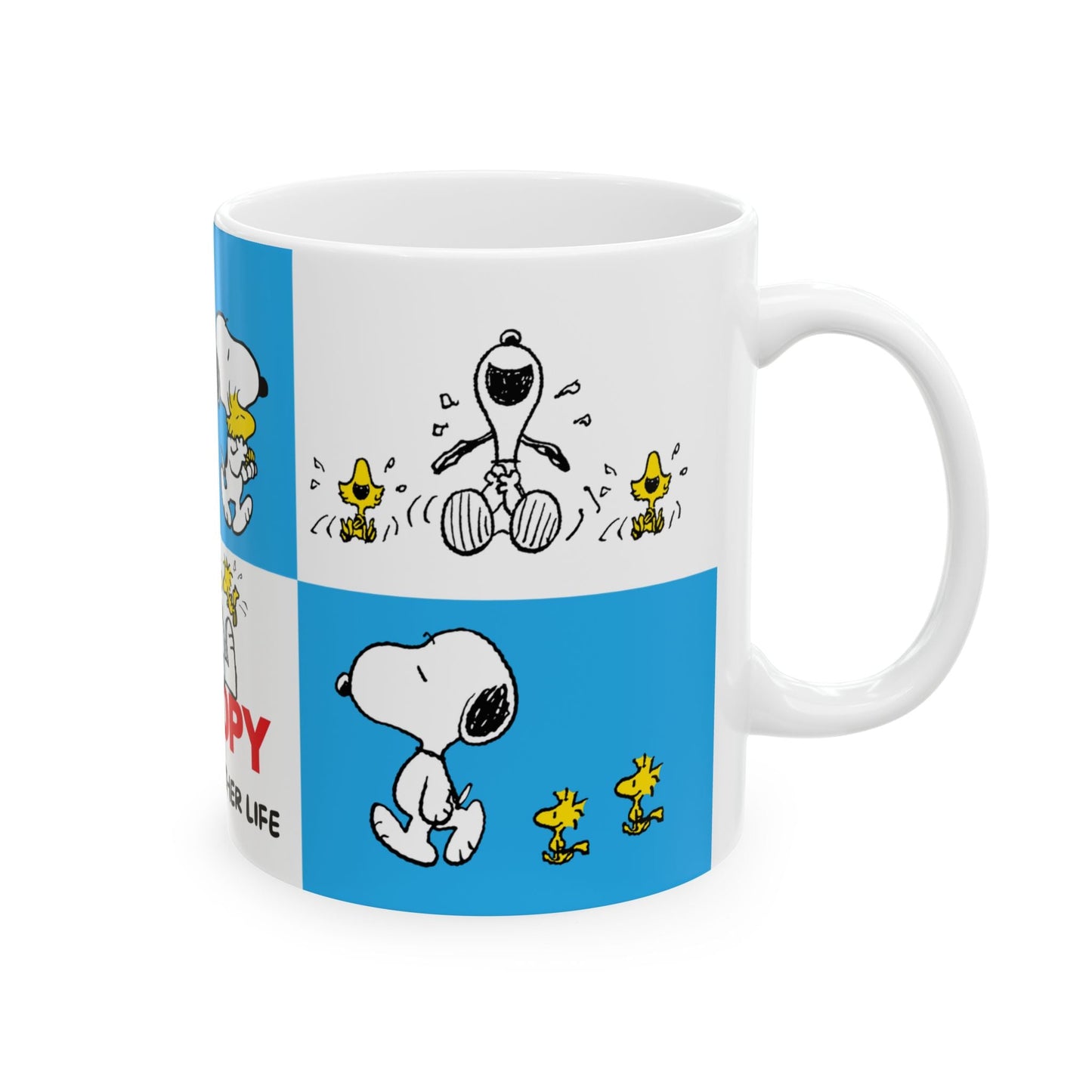 Snoopy Normal Father Life | Ceramic Mug 11oz - NY GIftcraft