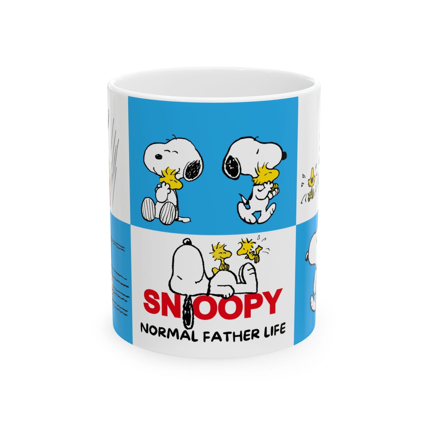 Snoopy Normal Father Life | Ceramic Mug 11oz - NY GIftcraft