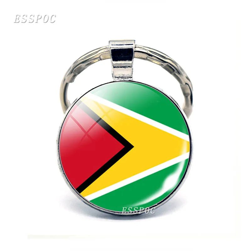 South America Countries Flag Metal KeyChain Tourist Countries Souvenir Gifts - NY GIftcraft