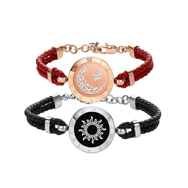 Sun - Moon Smart Sensing Couple Bracelet - NY GIftcraft