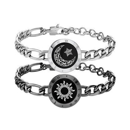 Sun - Moon Smart Sensing Couple Bracelet - NY GIftcraft