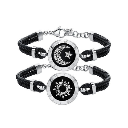 Sun - Moon Smart Sensing Couple Bracelet - NY GIftcraft