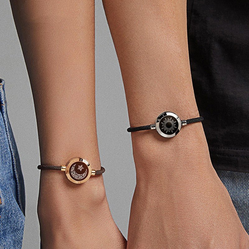 Sun - Moon Smart Sensing Couple Bracelet - NY GIftcraft