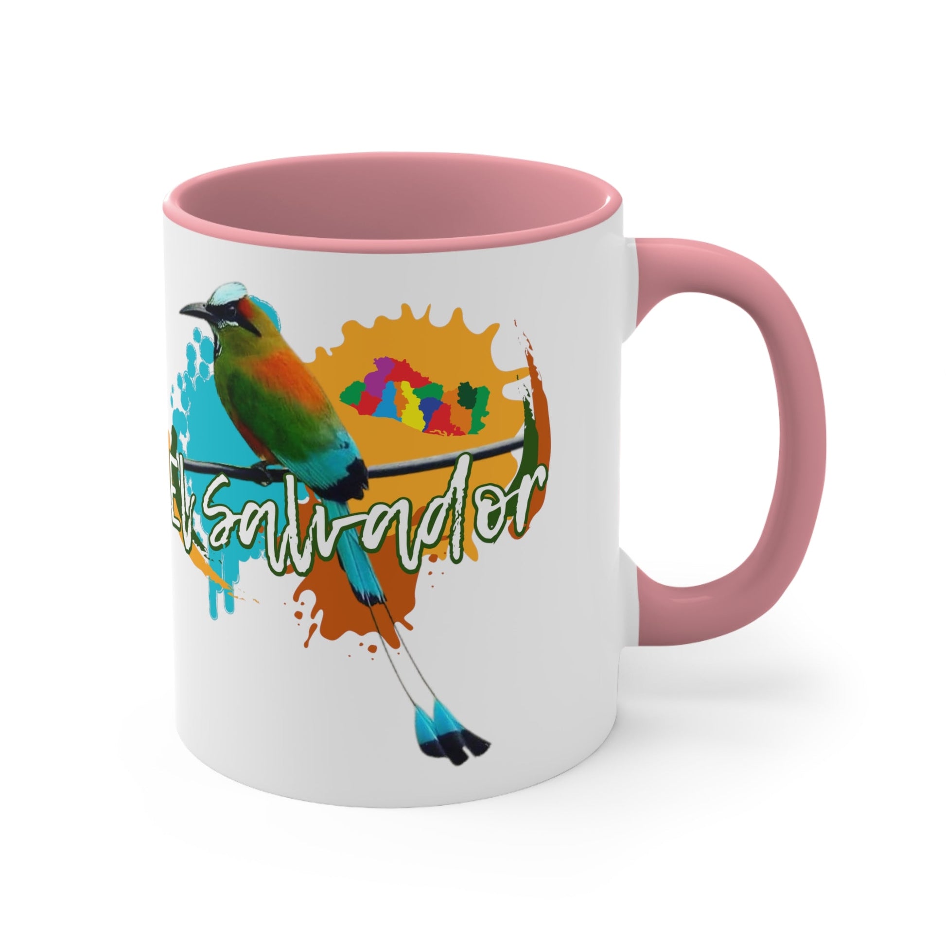 The National Bird of El Salvador: "El Torogoz" Ceramic Mug 11 oz, for hot drinks coffee, Chocolate, tea. - NY GIftcraft