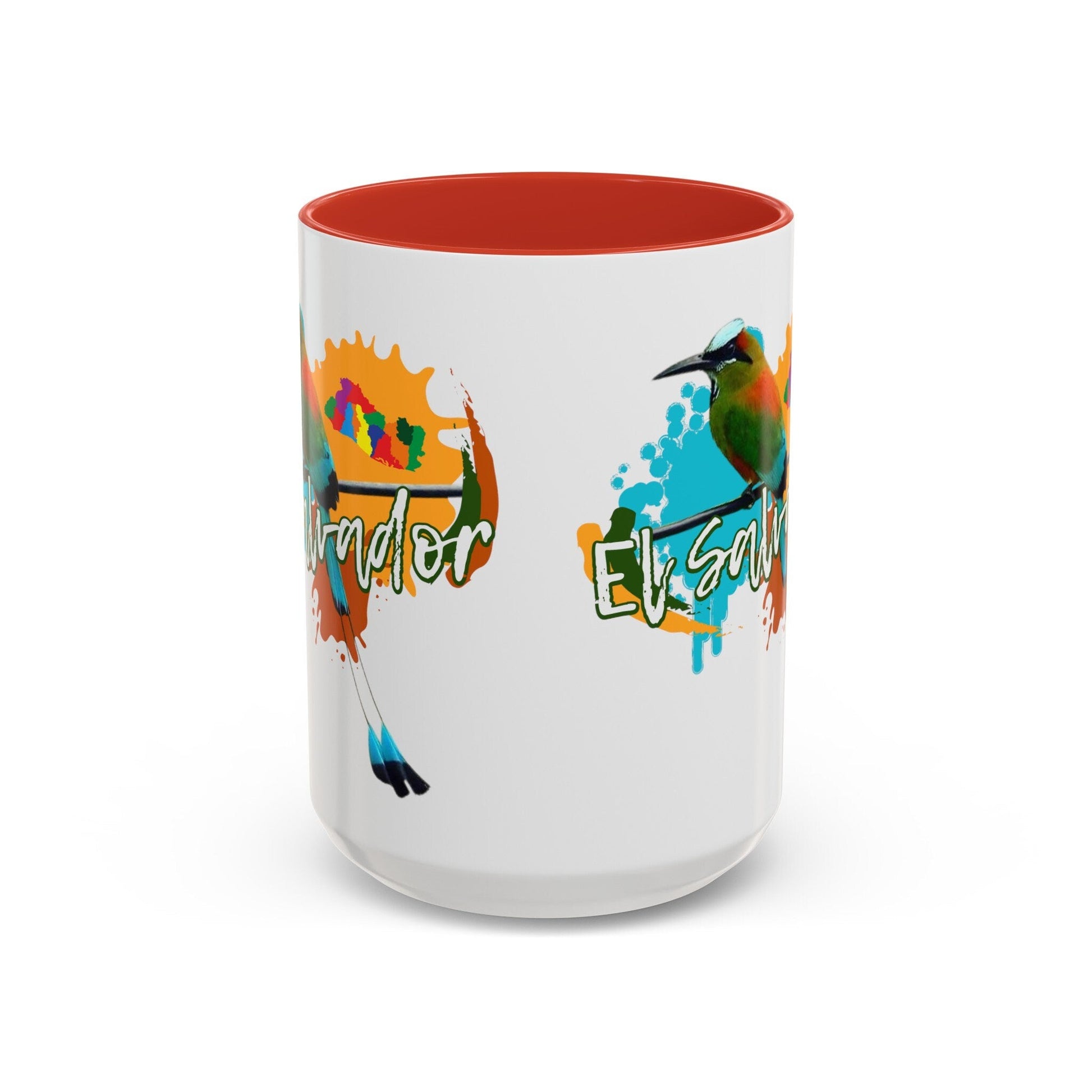 The National Bird of El Salvador: "El Torogoz" Ceramic Mug 11 oz, for hot drinks coffee, Chocolate, tea. - NY GIftcraft