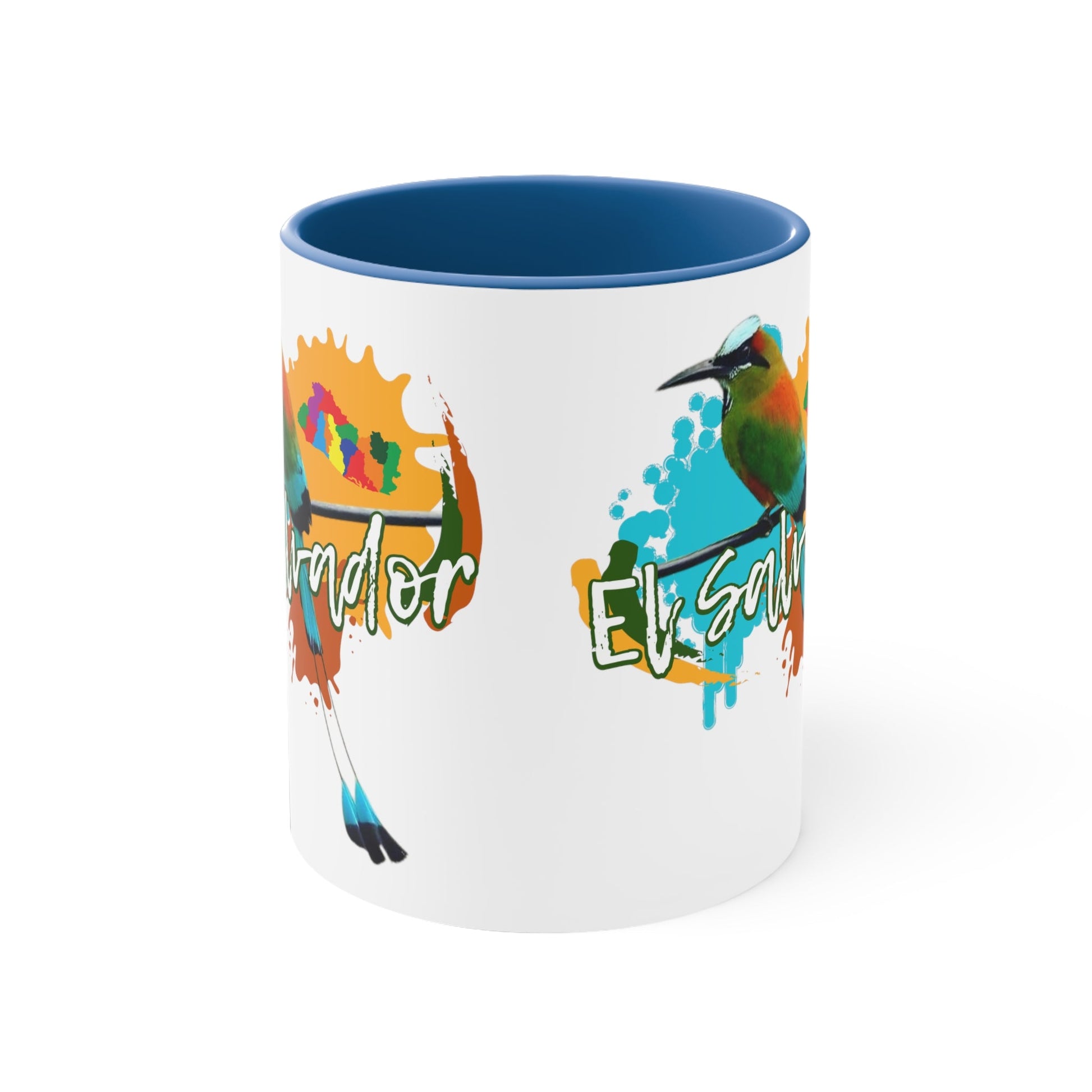 The National Bird of El Salvador: "El Torogoz" Ceramic Mug 11 oz, for hot drinks coffee, Chocolate, tea. - NY GIftcraft