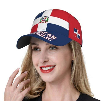 Unisex Dominican Republic Flag Adult Baseball Cap - NY GIftcraft