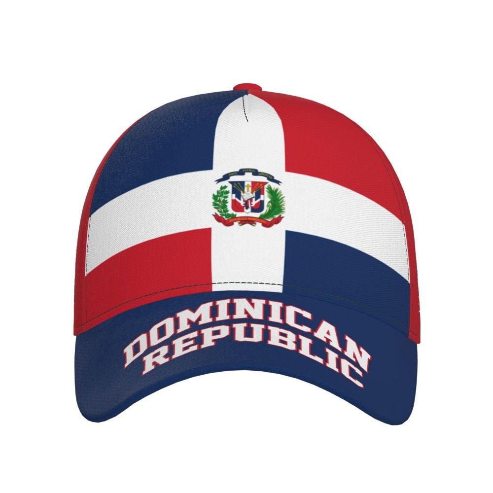 Unisex Dominican Republic Flag Adult Baseball Cap - NY GIftcraft