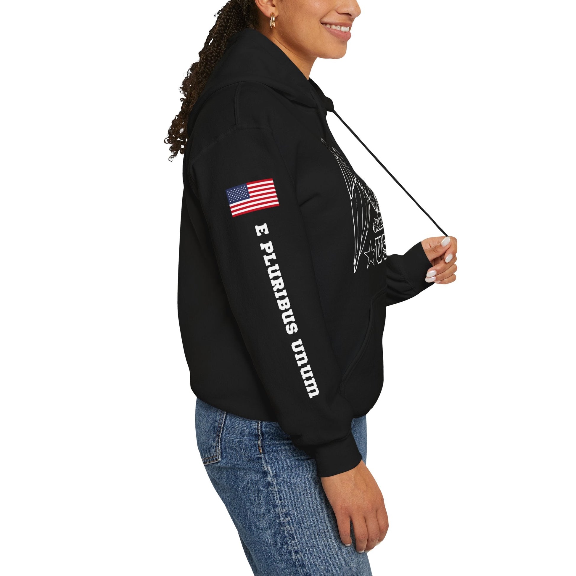 USA Heavy Blend Hoodie | Comfortable, relaxing and warm feeling | Large Kangaroo Pocket | El Salvador Hoodies - NY GIftcraft